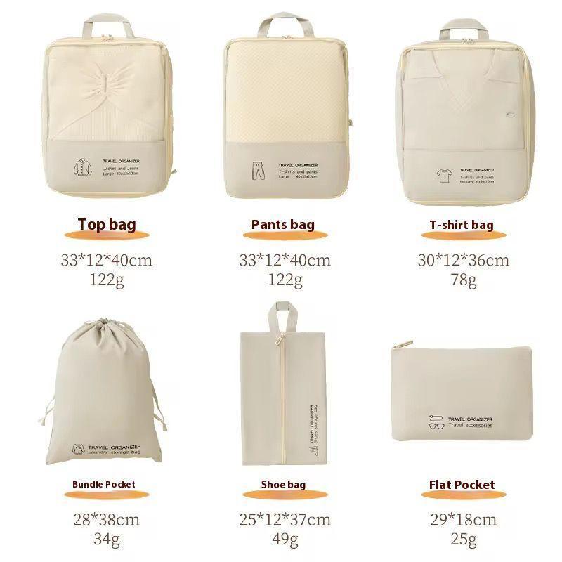 6Pcs  Luggage Travel Storage Bag