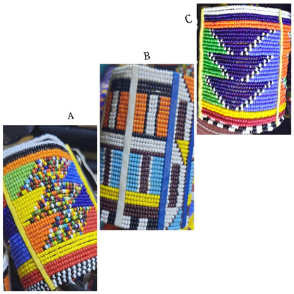Beaded Long Maasai Bangles