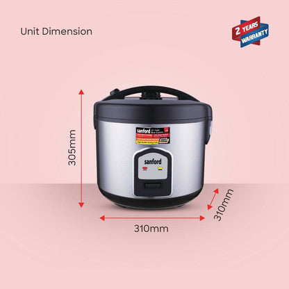 Sanford 2.8L Rice Cooker SF1196RC