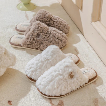 Women’s Plush Fleece Lined Winter Slippers