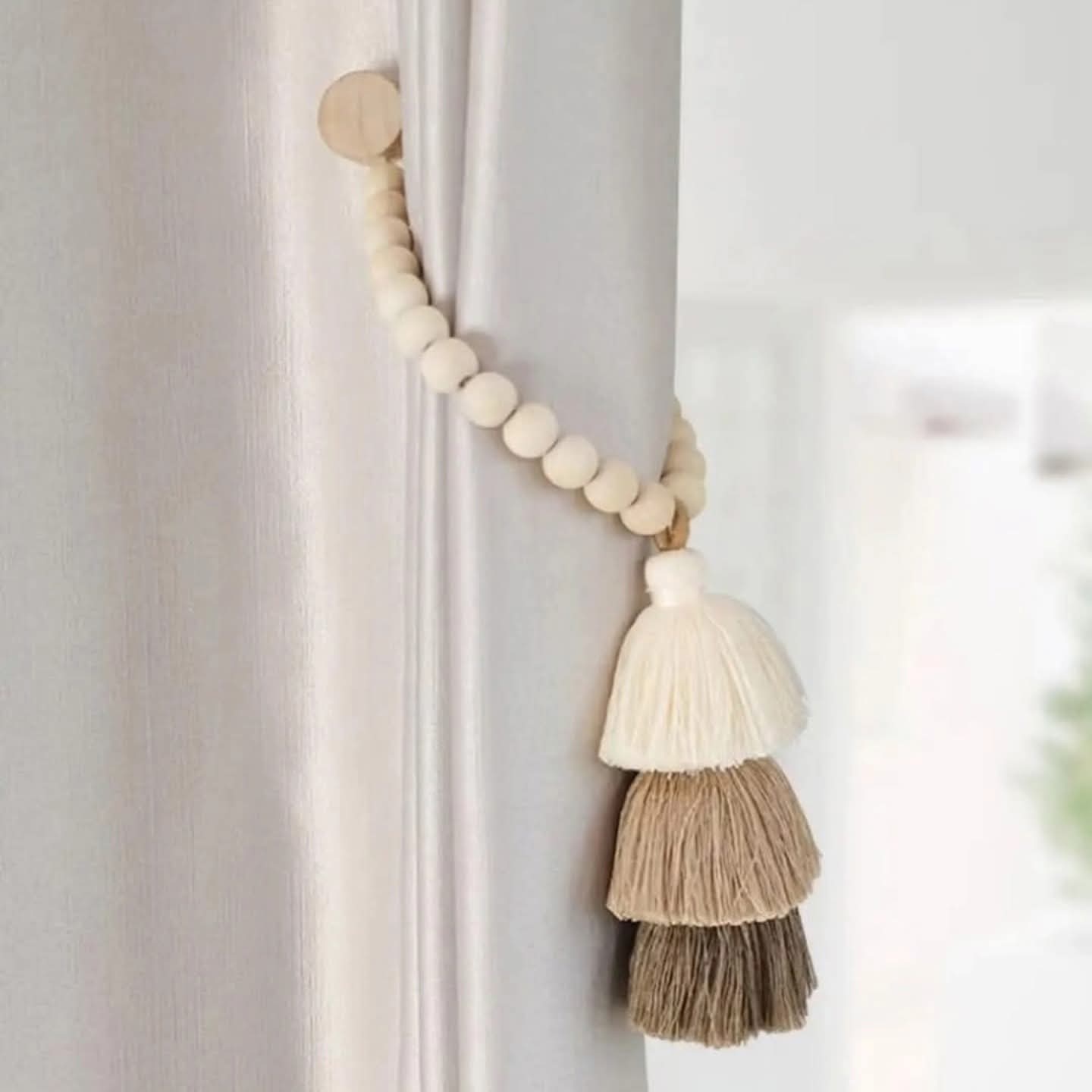 Pair Magnetic Curtain Tie Backs