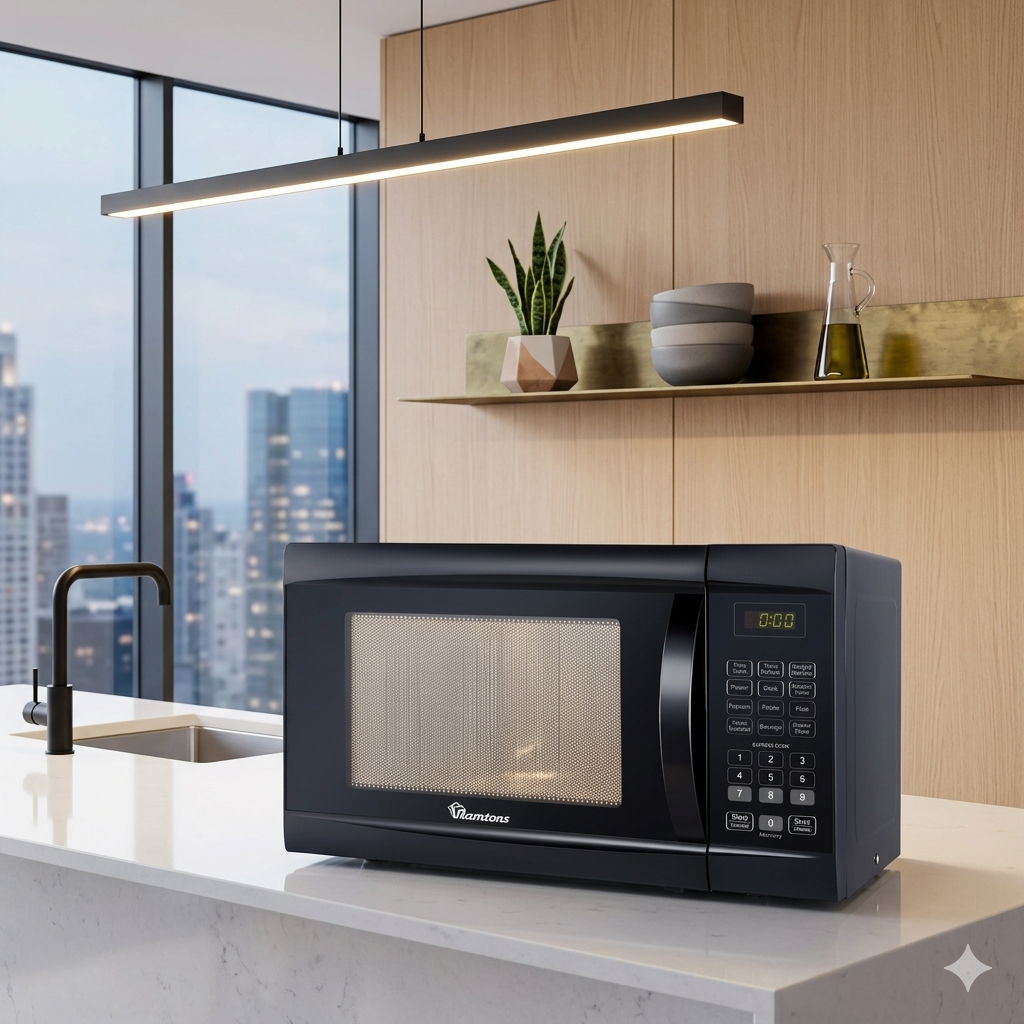 Ramtons 23 Litres Digital Microwave Black – RM/588
