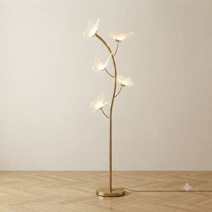 Flower Themed Floor Lamp