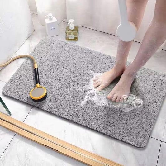 Anti-Slip rubber bottom bathroom mat