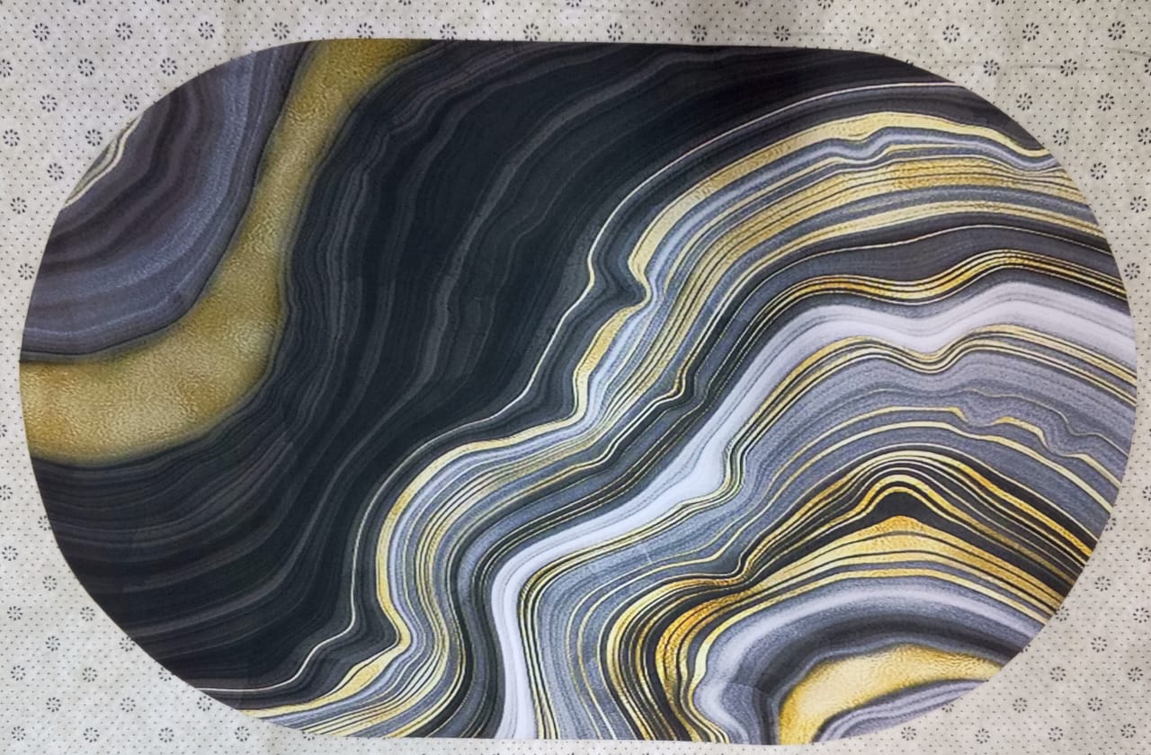 Absorbent rubber mats