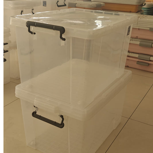 Clear storage box