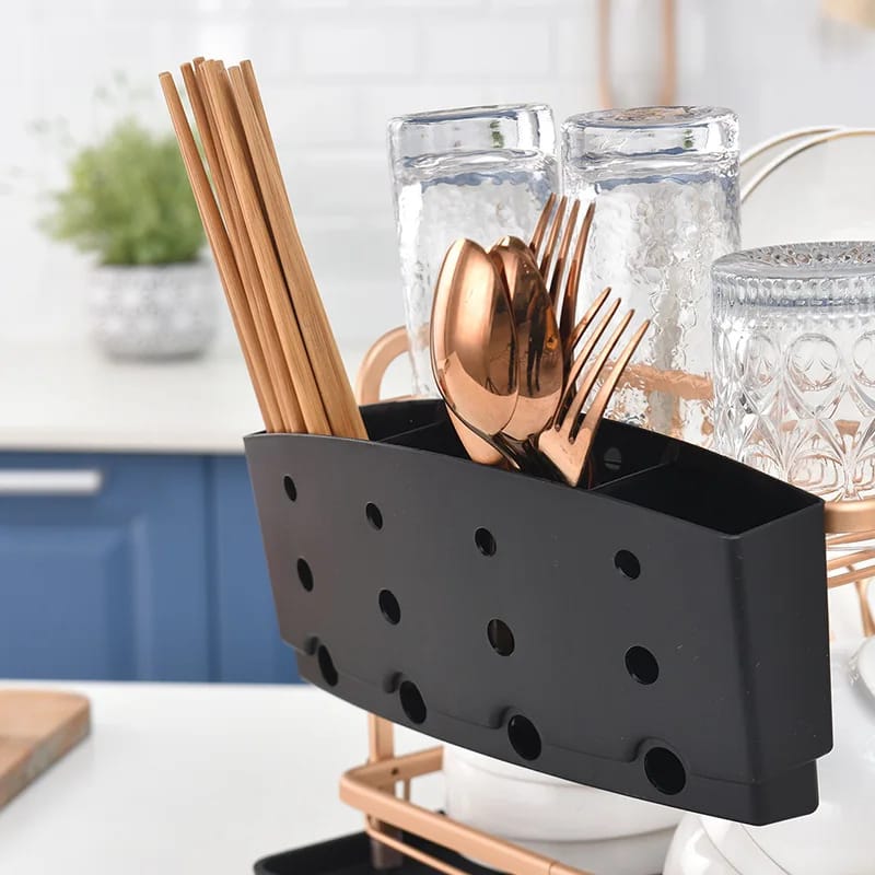 Kitchen dish drying rack