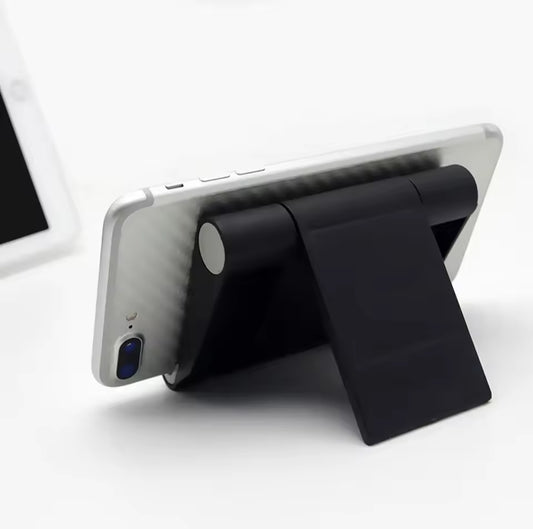 Foldable desktop phone holder stand