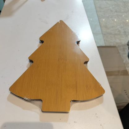 Wooden Christmas Trays | Christmas Bamboo Dessert Boards Gha