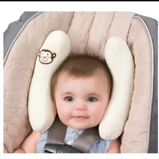 Children car safety neck pillow