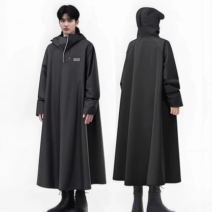 Full Length Waterproof Hooded Raincoat