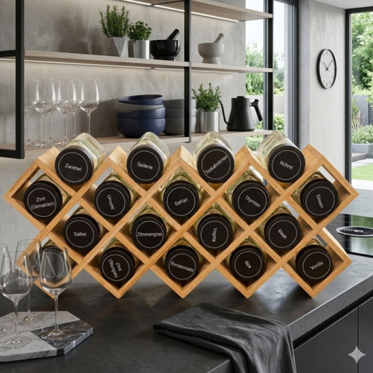 Wooden Spice rack 
