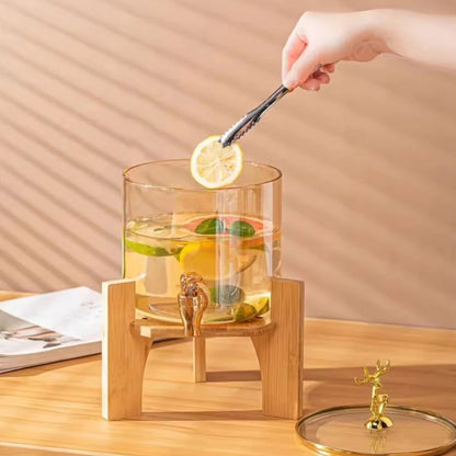 3.6l glass lid beverage