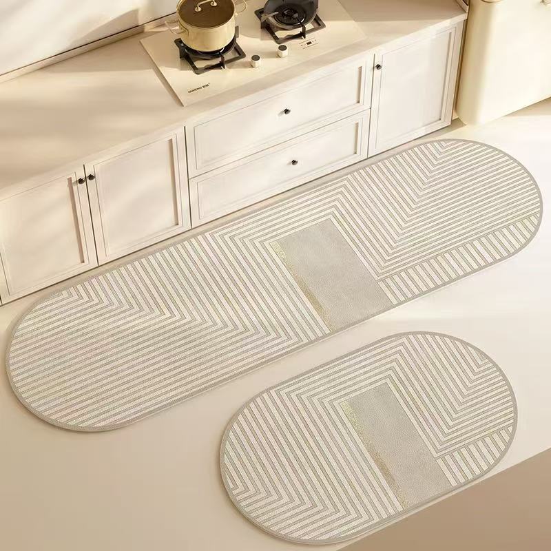 Leather kitchen anti-slip mats