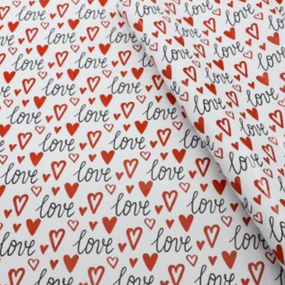 Heart Pattern Love  Wrapping Gift Paper