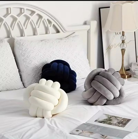 Knots pillow cushion throw pillow decor