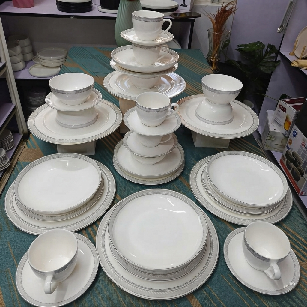36 Piece Ceramic Dinnerware Set