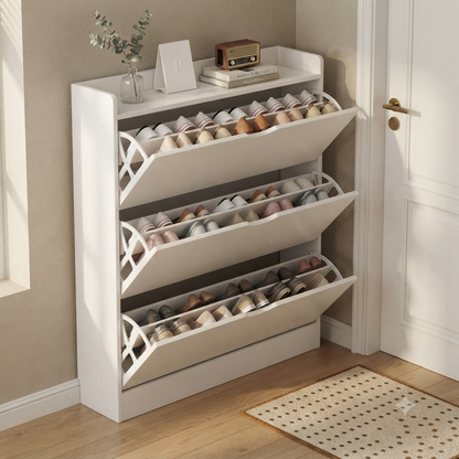 Bucket Flip Shoe Rack