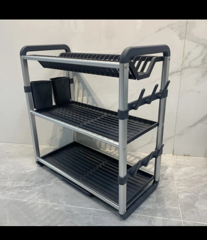 3 Tier aluminium dish  rack