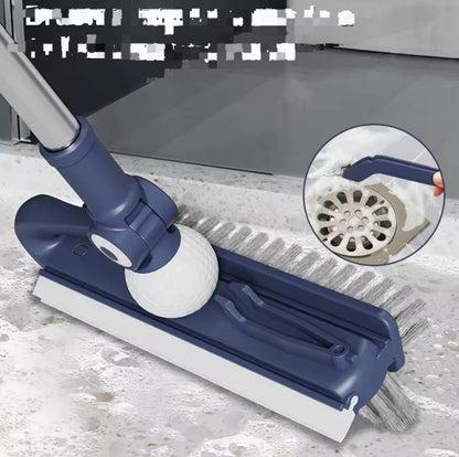 3  in 1 V Shaped scrubbing brush with squeegee mop