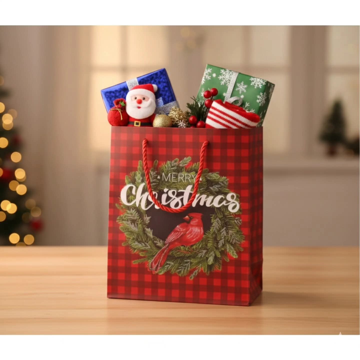 set of 6 Christmas Gift Bags