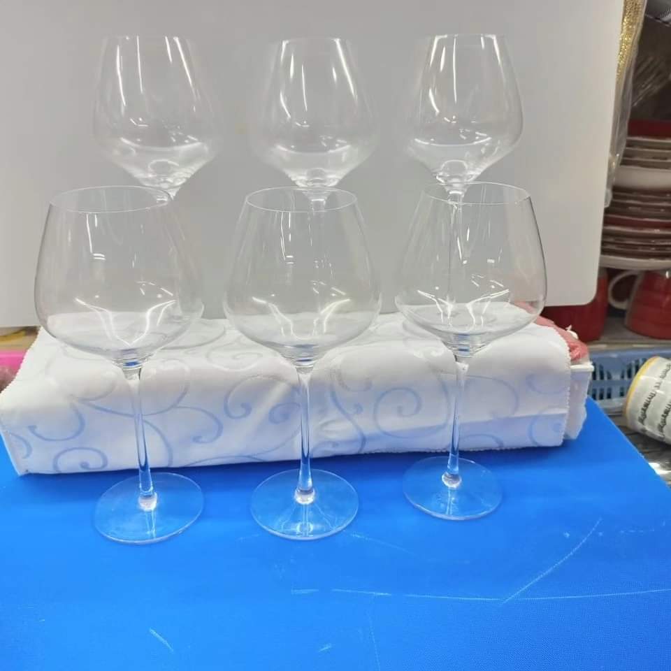 6Pc  large wine glasses set