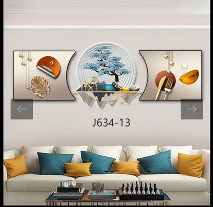 3 in 1 Wall Art Hanging Decor
