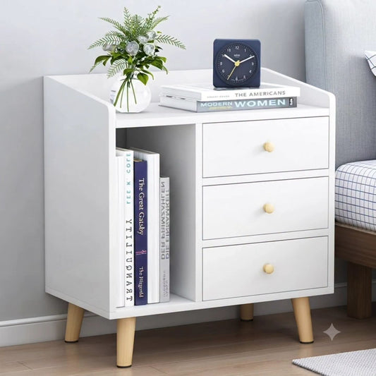 White Bedside Cabinet