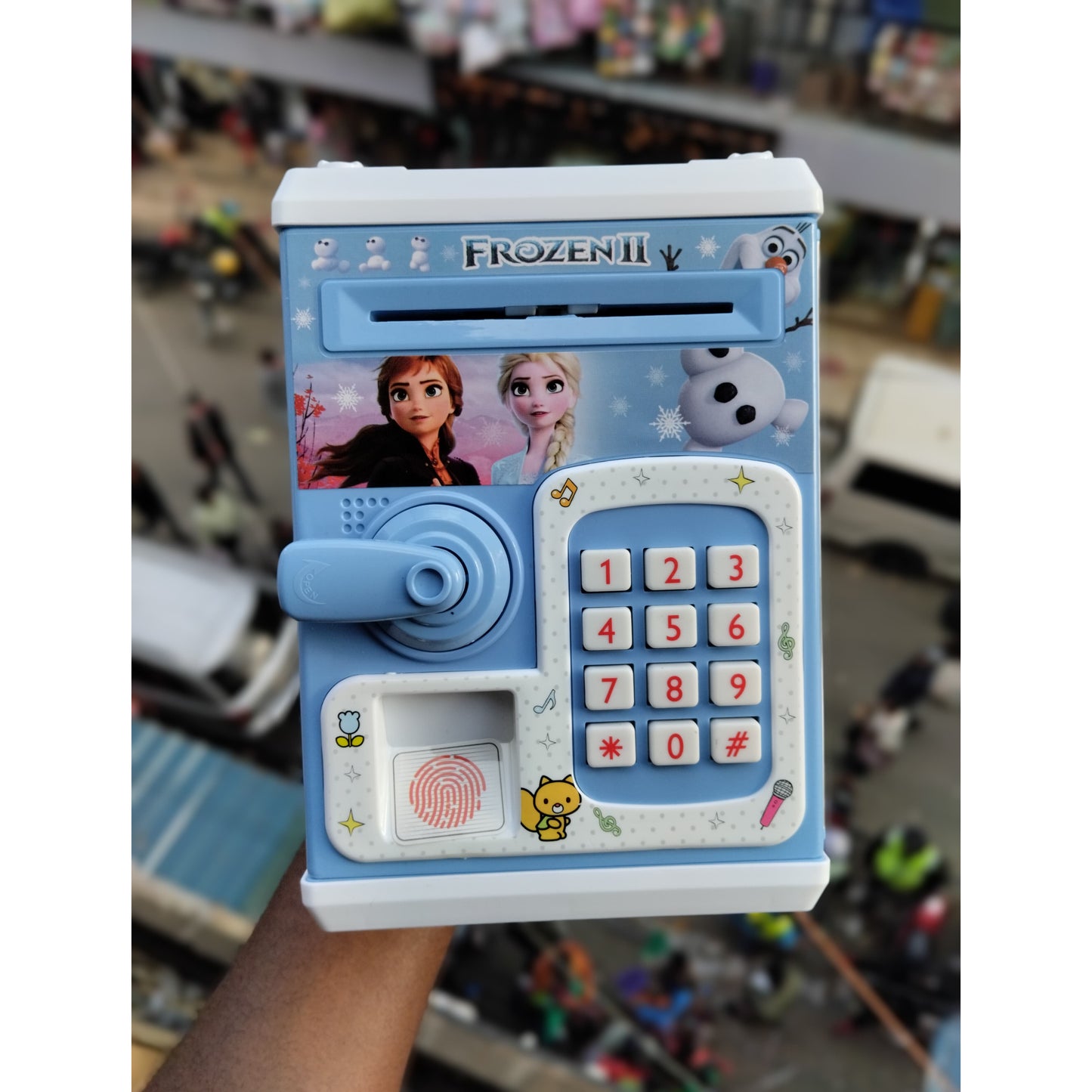 Kids electronic saving box