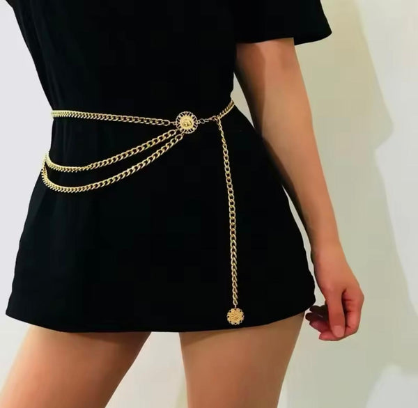 Ladies chain belts