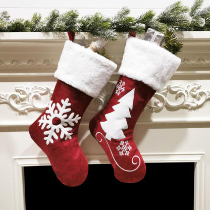 Large Christmas Stocking Socks decor