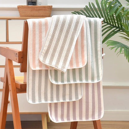 Striped Hand  Kitchen Towels