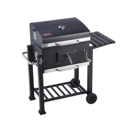 Heavy Duty Commercial Barbecue Grill With Side Table