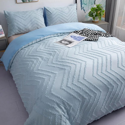 Tufted duvet cover