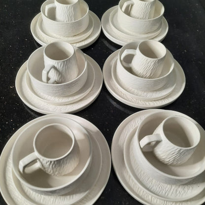 24Pcs  Ceramic Dinnerware Set