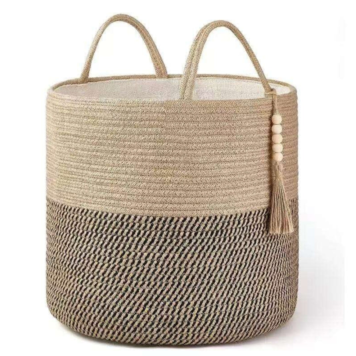 Woven Rope Storage Basket