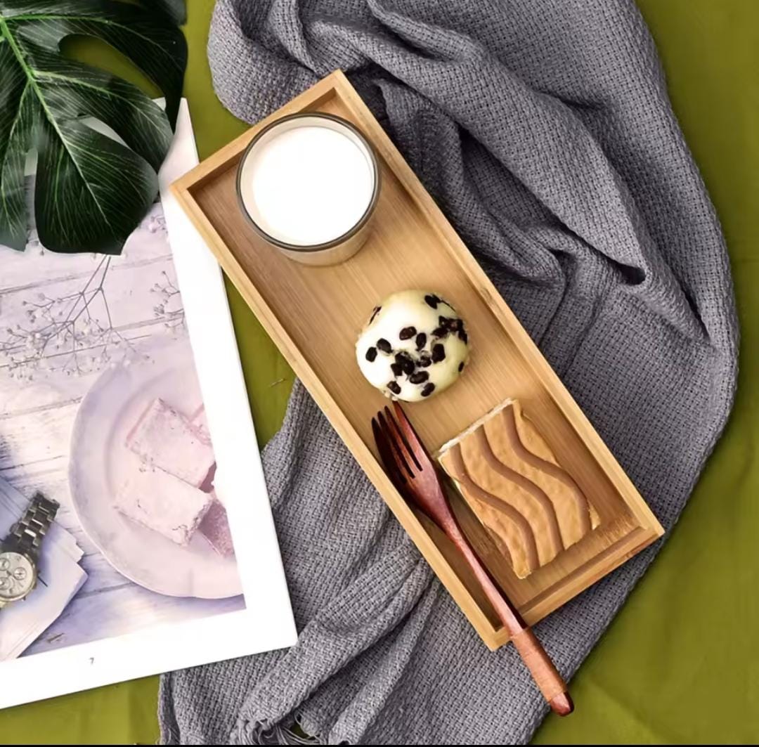 Bamboo holder tray