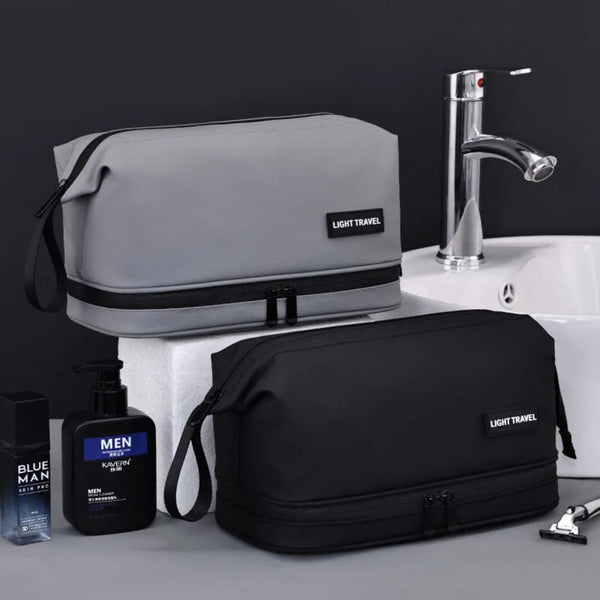 Double Layer  Travel Cosmetic Bag