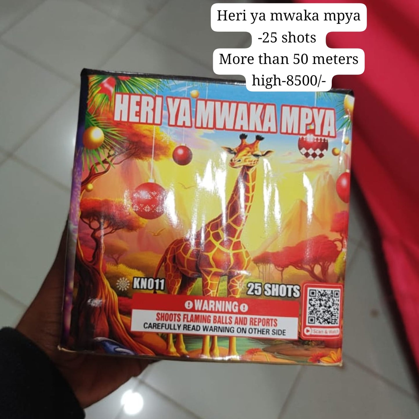 Assorted New Year Blooming Fire Works with License