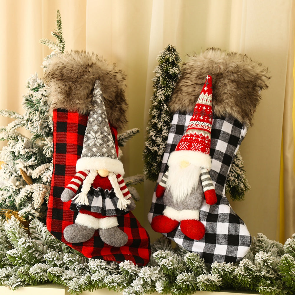 Christmas decor socks