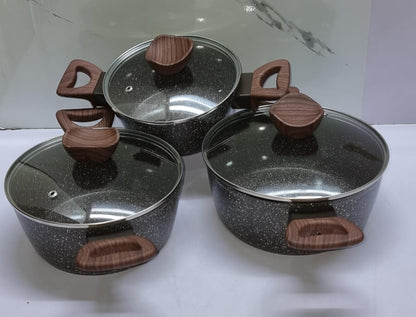 3Pc  cookware set
