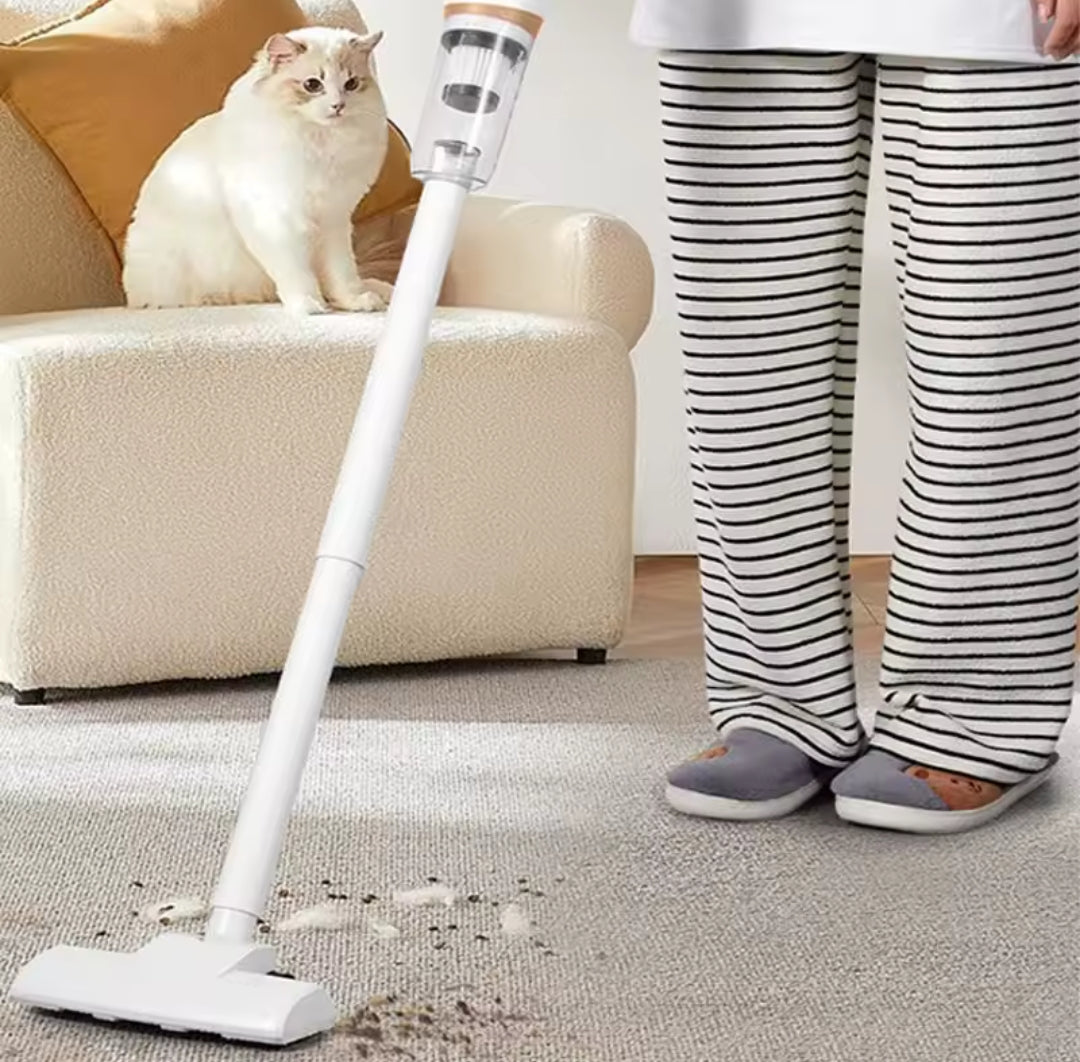 Rechargeable wireless dry vacuum cleaner