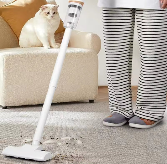 Rechargeable wireless dry vacuum cleaner