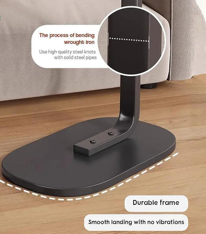 C shaped side table