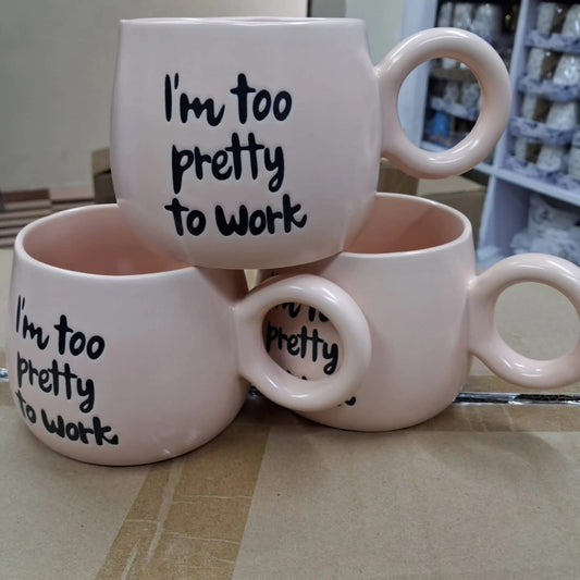 6pc Ceramic Mugs