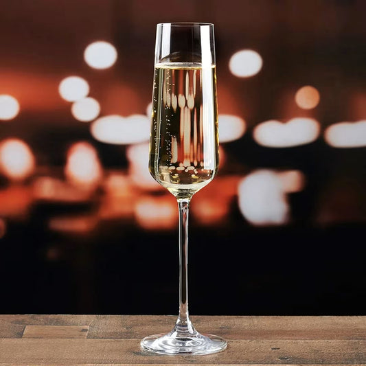 6Pc  champagne glass set