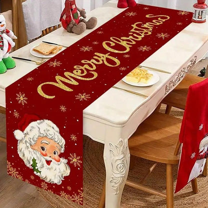 Christmas Table Runner Table  Cloth Xmas Table Cover