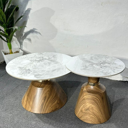 Marble Top Coffee and Side Table Set
