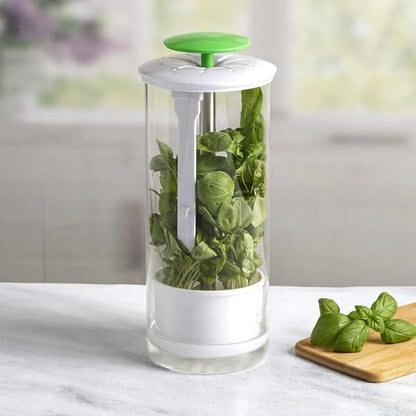 Refrigerator herb / vegetable saver