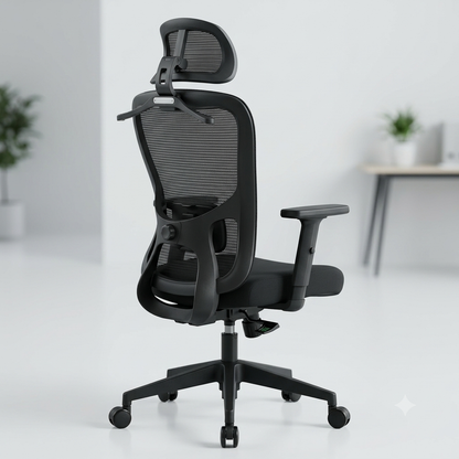 Office Chair with Coat Hanger